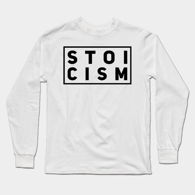 Stoicism Long Sleeve T-Shirt by StoicChimp